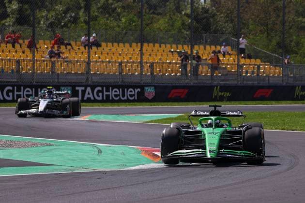 F1 Grand Prix of Italy Nico Hulkenberg of Kick Sauber on track during practice ahead of the F1 Grand Prix of Italy at Autodromo Nazionale on September 5, 2025 in Monza, Italy. Monza Autodromo Nazionale Italy Copyright: xMarcoxCanonierox