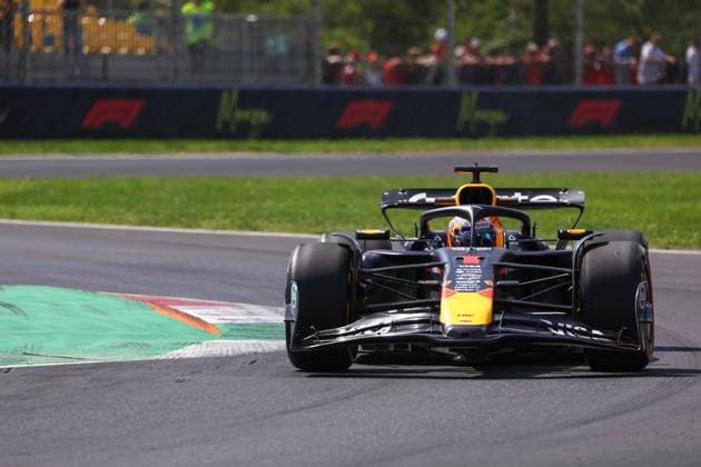 F1 Grand Prix of Italy Max Verstappen of Red Bull Racing on track during practice ahead of the F1 Grand Prix of Italy at Autodromo Nazionale on September 5, 2025 in Monza, Italy. Monza Autodromo Nazionale Italy Copyright: xMarcoxCanonierox