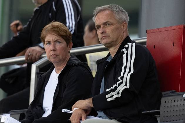 2025 09 05 xJFx Soccer Google Pixel Womens Bundesliga Season 2025 2026 Eintracht Frankfurt SGS Essen v l , Christian Wück National coach of the German womens national soccer team visiting Frankfurt DFL DFB REGULATIONS PROHIBIT ANY USE OF PHOTOGRAPHS as IMAGE SEQUENCES and or QUASI VIDEO Copyright: JoaquimxFerreira