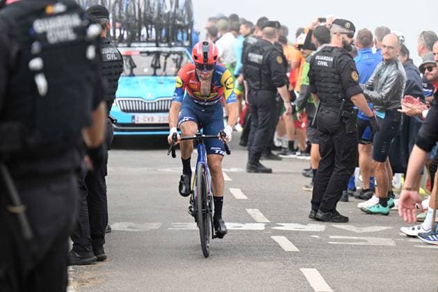 05-09-2025 Vuelta A Espana; Tappa 13 Cabezon De La Sal - Alto De L angliru; 2025, Lidl - Trek; Ciccone, Giulio; Alto De L angliru; 