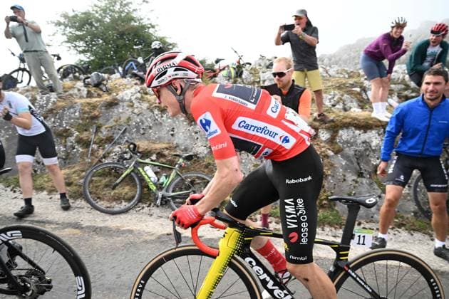 05-09-2025 Vuelta A Espana; Tappa 13 Cabezon De La Sal - Alto De L angliru; 2025, Visma - Lease A Bike; Vingegaard, Jonas; Alto De L angliru; 
