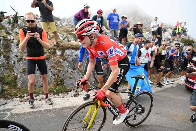 05-09-2025 Vuelta A Espana; Tappa 13 Cabezon De La Sal - Alto De L angliru; 2025, Visma - Lease A Bike; Vingegaard, Jonas; Alto De L angliru; 