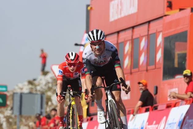 05-09-2025 Vuelta A Espana; Tappa 13 Cabezon De La Sal - Alto De L angliru; 2025, Uae Team Emirates - Xrg; 2025, Visma - Lease A Bike; Almeida, Joao; Vingegaard, Jonas; Alto De L angliru; 