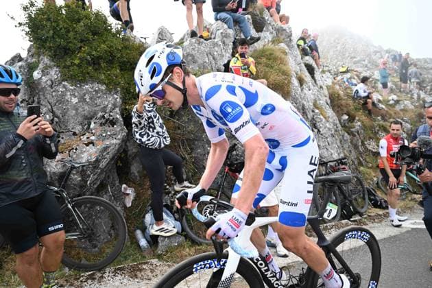 05-09-2025 Vuelta A Espana; Tappa 13 Cabezon De La Sal - Alto De L angliru; 2025, Uae Team Emirates - Xrg; Vine, Jai; Alto De L angliru; 