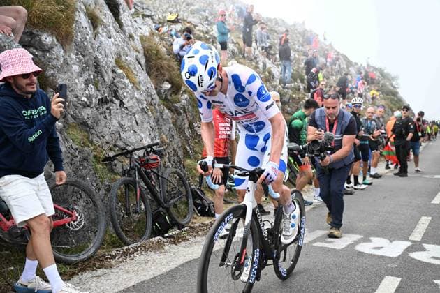 05-09-2025 Vuelta A Espana; Tappa 13 Cabezon De La Sal - Alto De L angliru; 2025, Uae Team Emirates - Xrg; Vine, Jai; Alto De L angliru; 