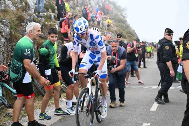 05-09-2025 Vuelta A Espana; Tappa 13 Cabezon De La Sal - Alto De L angliru; 2025, Uae Team Emirates - Xrg; Vine, Jai; Alto De L angliru; 