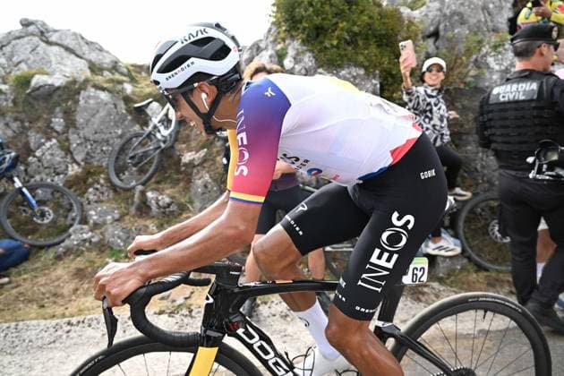 05-09-2025 Vuelta A Espana; Tappa 13 Cabezon De La Sal - Alto De L angliru; 2025, Ineos Grenadiers; Bernal Gomez, Arley; Alto De L angliru; 