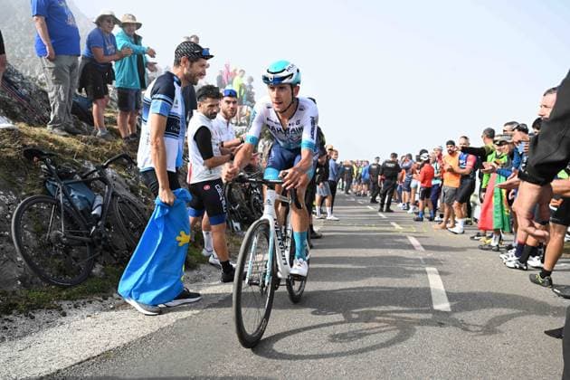05-09-2025 Vuelta A Espana; Tappa 13 Cabezon De La Sal - Alto De L angliru; 2025, Bahrain - Victorious; Tiberi, Antonio; Alto De L angliru; 