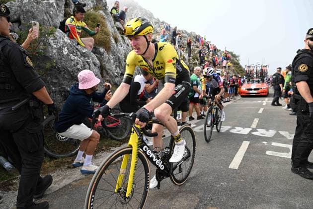 05-09-2025 Vuelta A Espana; Tappa 13 Cabezon De La Sal - Alto De L angliru; 2025, Visma - Lease A Bike; Jorgenson, Matteo; Alto De L angliru; 