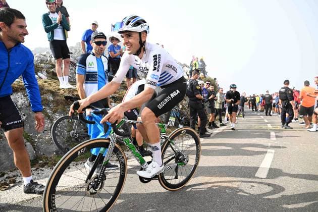 05-09-2025 Vuelta A Espana; Tappa 13 Cabezon De La Sal - Alto De L angliru; 2025, Caja Rural - Seguros Rga; Silva, Guilermo Thomas; Alto De L angliru; 