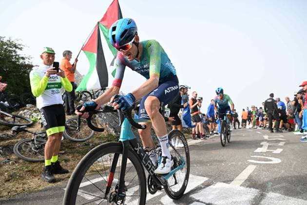 05-09-2025 Vuelta A Espana; Tappa 13 Cabezon De La Sal - Alto De L angliru; 2025, Xds - Astana; Poels, Wouter; Alto De L angliru; 