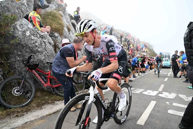 05-09-2025 Vuelta A Espana; Tappa 13 Cabezon De La Sal - Alto De L angliru; 2025, Uae Team Emirates - Xrg; Grosschartner, Felix; Alto De L angliru; 