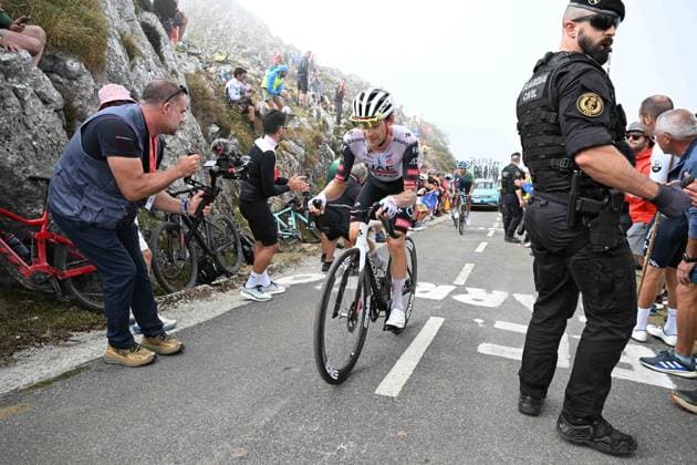 05-09-2025 Vuelta A Espana; Tappa 13 Cabezon De La Sal - Alto De L angliru; 2025, Uae Team Emirates - Xrg; Grosschartner, Felix; Alto De L angliru; 
