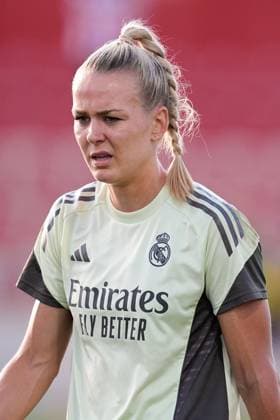 September 5, 2025, Madrid, Madrid, Spain: Merle Frohms of Real Madrid looks on during the Spanish Women League, Liga F, football match played between Atletico de Madrid and Real Madrid at Centro Deportivo Alcala de Henares on September 5, 2025 in Madrid, Spain. Madrid Spain - ZUMAa181 20250905_zaa_a181_007 Copyright: xDennisxAgyemanx