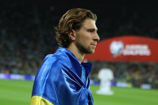 Ukraine v France - FIFA World Cup, WM, Weltmeisterschaft, Fussball 2026 Qualifier ILLIA ZABARNYI participates in the match between Ukraine and France during the European Qualifiers for the World Cup 2026 in Wroclaw, Poland, on September 5, 2025. Wroclaw Poland  Copyright: xMateuszxBireckix originalFilename:birecki-european250905_npgQj.jpg