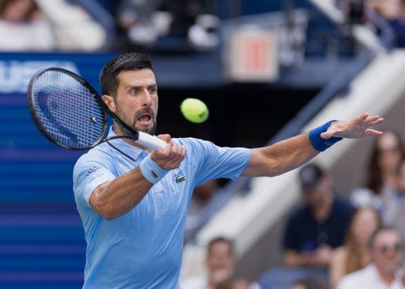 Novak Djokovic SRB , US Open Championships 2023, USTA Billie Jean King National Tennis Center, Flushing Meadows, New York, USA Copyright: xJuergenxHasenkopfx
