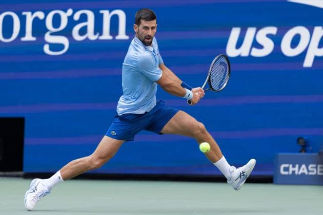 Novak Djokovic SRB , US Open Championships 2023, USTA Billie Jean King National Tennis Center, Flushing Meadows, New York, USA Copyright: xJuergenxHasenkopfx