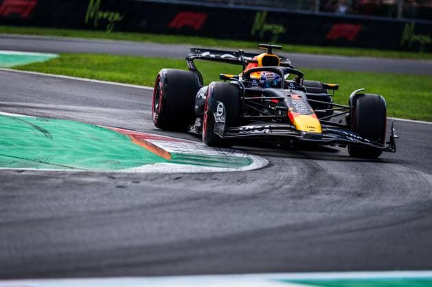 September 5, 2025, Monza, Italy: Max Verstappen of the Netherlands and Oracle Red Bull Racing during Free Practice 1 Formula One Italian Grand Prix. Monza Italy - ZUMAs197 20250905_aaa_s197_217 Copyright: xJayxHiranox