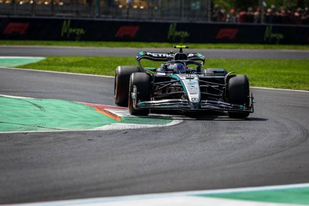 September 5, 2025, Monza, Italy: Andrea Kimi Antonelli of Italy and Mercedes-AMG PETRONAS F1 Team during Free Practice 1 Formula One Italian Grand Prix. Monza Italy - ZUMAs197 20250905_aaa_s197_220 Copyright: xJayxHiranox