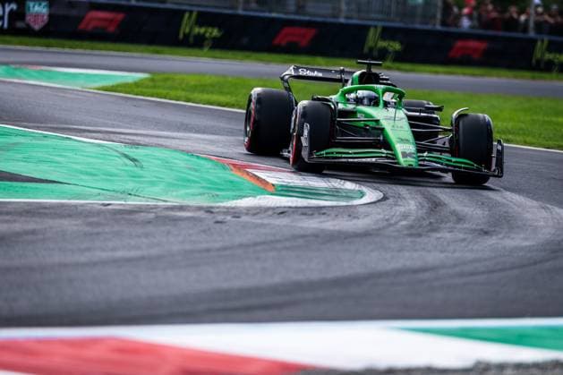 September 5, 2025, Monza, Italy: Nico Hulkenberg of Germany and Stake F1 Team Kick Sauber during Free Practice 1 Formula One Italian Grand Prix. Monza Italy - ZUMAs197 20250905_aaa_s197_236 Copyright: xJayxHiranox