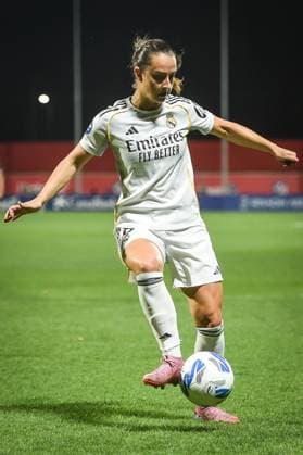 September 5, 2025, Alcala De Henares, Spain, Spain: Sara DABRITZ of Real Madrid during the Liga F match between Atletico Madrid Femenino and Real Madrid Femenino at Centro Deportivo Wanda on September 05, 2025 in Alcala de Henares near Madrid, Spain. Alcala De Henares Spain - ZUMAm308 20250905_zsp_m308_033 Copyright: xMatthieuxMirvillex
