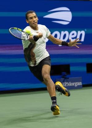 Felix Auger Aliassime CAN , US Open Championships 2023, USTA Billie Jean King National Tennis Center, Flushing Meadows, New York, USA Copyright: xJuergenxHasenkopfx