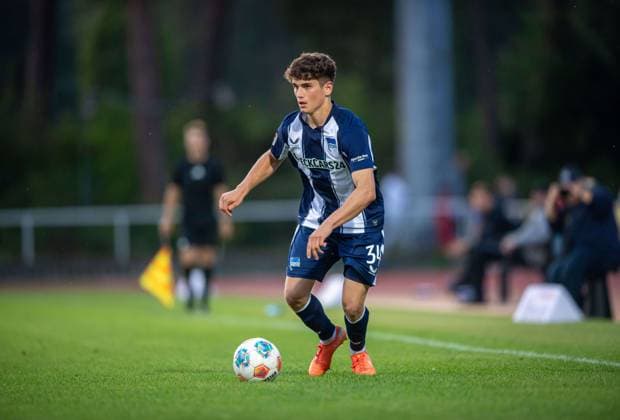 Football, Janne Berner gets professional contract at Hertha BSC, archive pictures