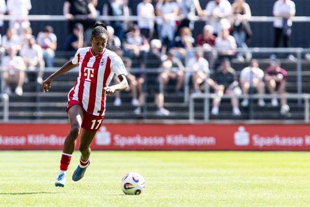 Google Pixel Women Bundesliga 1 FC Cologne Women RB Leipzig Women 06 09 2025 Lydia Andrade 1 FC Cologne Women, 17 Google Pixel Women Bundesliga 1 FC Cologne Women RB Leipzig Women Franz Kremer Stadium, Cologne 06 09 2025 Copyright: xBEAUTIFULxSPORTS Buriakovx