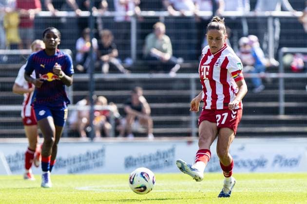 Google Pixel Women Bundesliga 1 FC Cologne Women RB Leipzig Women 06 09 2025 Lauera Feiersinger 1 FC Cologne Women, 27 Google Pixel Women Bundesliga 1 FC Cologne Women RB Leipzig Women Franz Kremer Stadium, Cologne 06 09 2025 Copyright: xBEAUTIFULxSPORTS Buriakovx