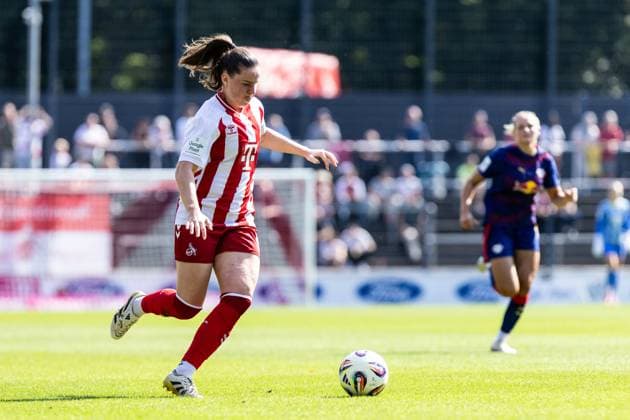 Google Pixel Women Bundesliga 1 FC Cologne Women RB Leipzig Women 06 09 2025 Adriana Achcinska 1 FC Cologne Women, 9 Google Pixel Women Bundesliga 1 FC Cologne Women RB Leipzig Women Franz Kremer Stadium, Cologne 06 09 2025 Copyright: xBEAUTIFULxSPORTS Buriakovx