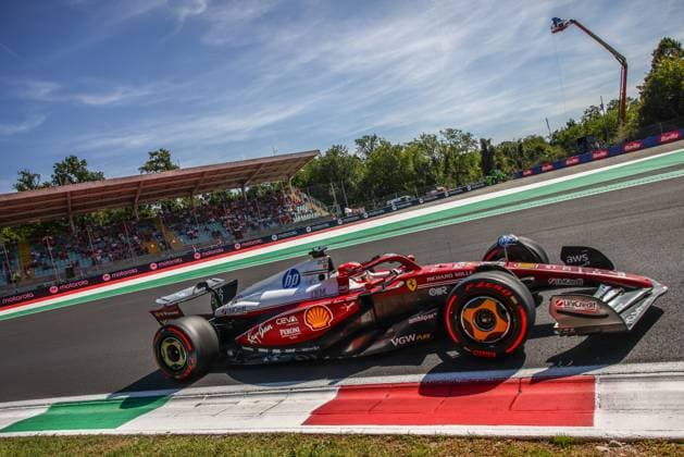 F1 Italian Grand Prix Charles Leclerc of Ferrari drives a car on the track during Practice 3 of the Italian Formula One Grand Prix at Autodromo Nazionale Monza circuit, in Monza, Italy on September 6th, 2024 Monza Italy  Copyright: xBeataxZawrzelx originalFilename:zawrzel-f1italia250906_npqlu.jpg