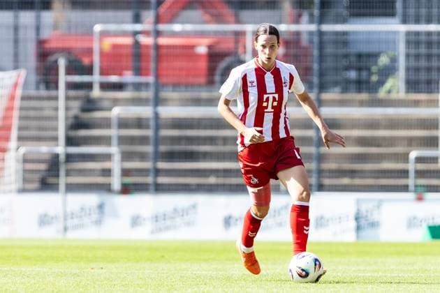 Google Pixel Women Bundesliga 1 FC Köln Women RB Leipzig Women 06 09 2025 Sara Agrez 1 FC Köln Women, 4 Google Pixel Women Bundesliga 1 FC Köln Women RB Leipzig Women Franz Kremer Stadium, Cologne 06 09 2025 Copyright: xBEAUTIFULxSPORTS Buriakovx