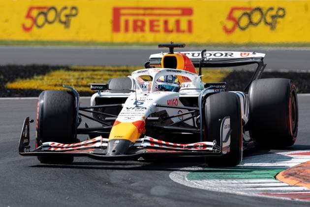 Isack Hadjar Visa Cash App Racing Bulls F1 Team, France, 06 im VCARB 02, ITA, Formula 1 World Championship, Italian Grand Prix, Autodromo Nazionale Monza, Qualifying Day, 2025 season, 06 09 2025 ITA, Formula 1 World Championship, Italian Grand Prix, Autodromo Nazionale Monza, Qualifying Day, 2025 season, 06 09 2025 Monza Copyright: xEibner-Pressefoto MarcelxFischerx EP_MFI