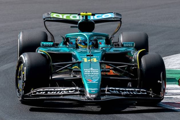 Fernando Alonso Aston Martin Aramco Formula One Team, Spain, 14 in AMR25, ITA, Formula 1 World Championship, Italian Grand Prix, Autodromo Nazionale Monza, Qualifying Day, 2025 season, 06 09 2025 ITA, Formula 1 World Championship, Italian Grand Prix, Autodromo Nazionale Monza, Qualifying Day, 2025 season, 06 09 2025 Monza Copyright: xEibner-Pressefoto MarcelxFischerx EP_MFI
