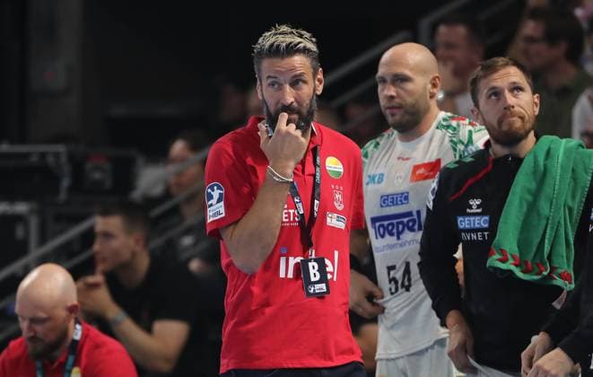 Coach Bennet Wiegert Action Upper body Sport Handball HBL Bundesliga Men 3 Matchday Season 2025 2026 06 09 2025 Füchse Berlin vs SC Magdeburg SCM