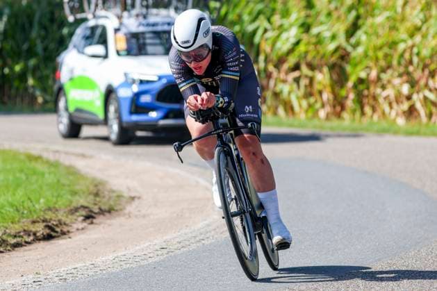 Britt De Grave DD Group Pro Cycling Team during the Stage 5 Doetinchem Westendorp ITT of the Simac Ladies Tour 2025 on September 6, 2025 in Doetinchem, Netherlands Photo by Wart Brinkerhof Marcel ter Bals DeFodi Images