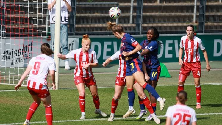 Sport 1 FC Köln vs RB Leipzig, Soccer Women, 1 Bundesliga, Goal to 2 0 for Leipzig by Sandra Starke Leipzig , Bild , 06 09 25
