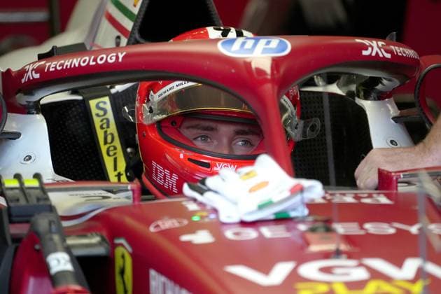 Formula 1 of Italia Monegasque driver Charles Leclerc of Scuderia Ferrari HP in action during the third practice ahead of the Formula 1 Pirelli Gran Premio d?Italia 2025 at the Autodromo Nazionale di Monza in Monza, Italia, September 06 2025. Monza Italia Copyright: xMatrixxImagesx xHasanxBraticx 
