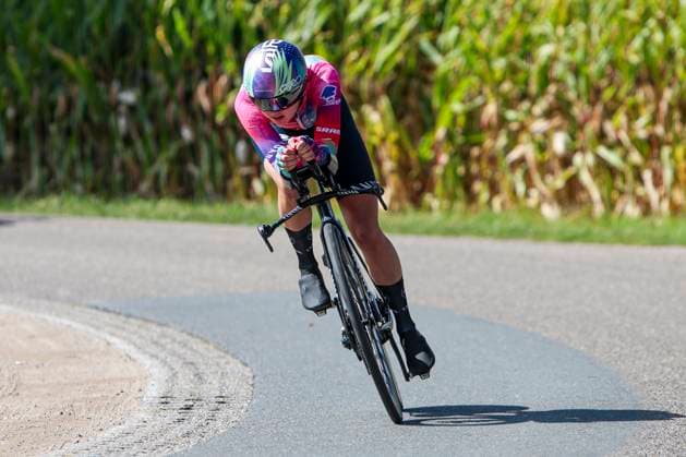 Alice Towers Canyon SRAM Zondacrypto during the Stage 5 Doetinchem Westendorp ITT of the Simac Ladies Tour 2025 on September 6, 2025 in Doetinchem, Netherlands Photo by Wart Brinkerhof Marcel ter Bals DeFodi Images