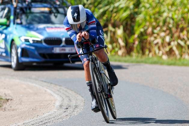 Anya Louw AG Insurance Soudal Team during the Stage 5 Doetinchem Westendorp ITT of the Simac Ladies Tour 2025 on September 6, 2025 in Doetinchem, Netherlands Photo by Wart Brinkerhof Marcel ter Bals DeFodi Images