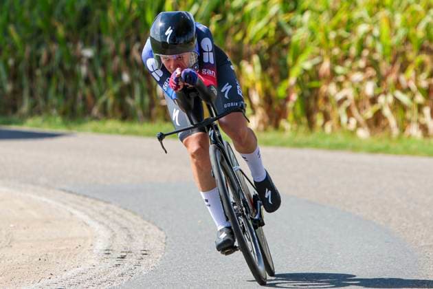 Loes Adegeest FDJ Suez during the Stage 5 Doetinchem Westendorp ITT of the Simac Ladies Tour 2025 on September 6, 2025 in Doetinchem, Netherlands Photo by Wart Brinkerhof Marcel ter Bals DeFodi Images