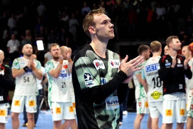 DEU, DHB, 1 HBL, Fuechse Berlin vs SC Magdeburg, 06 09 2025, Max Schmeling Halle, Berlin, DEU, DHB, 1 HBL, Fuechse Berlin vs SC Magdeburg, in the picture Mathias Gidsel Fuechse Berlin 19 nordphotoxGmbHx xEngler nph00076