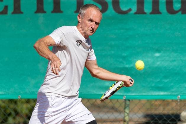 TC Blutenburg Munich Tennis Club SCC Berlin, DM Semifinal Berlins number 2, Sascha Plambeck German Club Championship Men 55 on September 6 and 7, 2025 in Bad Vilbel Semifinal match between TC Blutenburg Munich and Tennis Club SCC Berlin , Bad Vilbel Hessen Germany