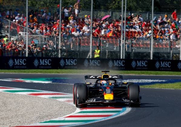 1 Max Verstappen NLD, Oracle Red Bull Racing , F1 Grand Prix of Italy at Autodromo Nazionale Monza on September 6, 2025 in Monza, Italy Photo by HOCH ZWEI Monza Italy
