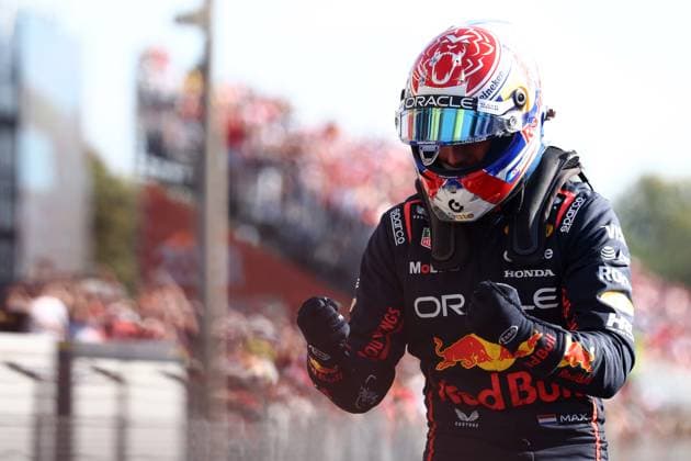 Formula 1, Italian GP in Monza, Max Verstappen on pole position