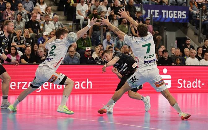 Handball, HBL, HC Erlangen - Frisch Auf Göppingen