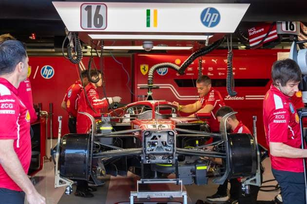 Formula 1 GP Italy Monza, Saturday, 06 09 2025 Scuderia Ferrari Formula 1 GP Italy Monza, Saturday, 06 09 2025 Copyright: xBEAUTIFULxSPORTS Erlhofx