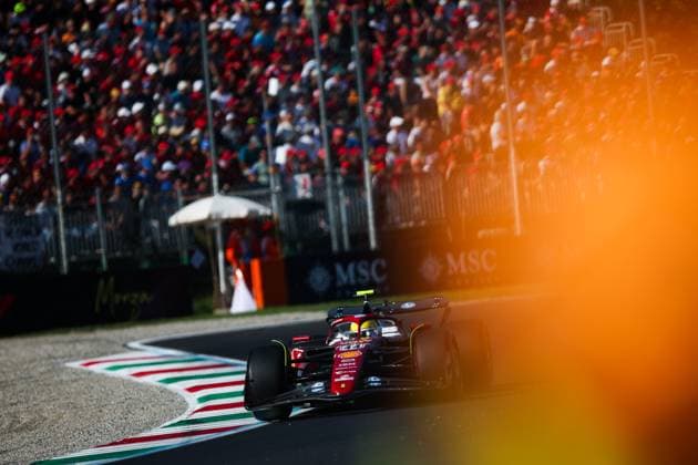 44 Lewis Hamilton GBR, Scuderia Ferrari HP , F1 Grand Prix of Italy at Autodromo Nazionale Monza on September 6, 2025 in Monza, Italy Photo by HOCH ZWEI Monza Italy