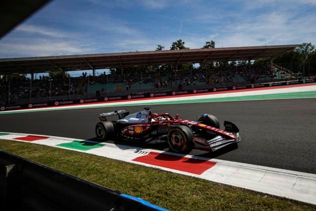 16 Charles Leclerc MCO, Scuderia Ferrari HP , F1 Grand Prix of Italy at Autodromo Nazionale Monza on September 6, 2025 in Monza, Italy Photo by HOCH ZWEI Monza Italy