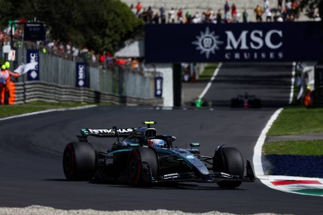 12 Andrea Kimi Antonelli ITA, Mercedes AMG Petronas F1 Team , F1 Grand Prix of Italy at Autodromo Nazionale Monza on September 6, 2025 in Monza, Italy Photo by HOCH ZWEI Monza Italy